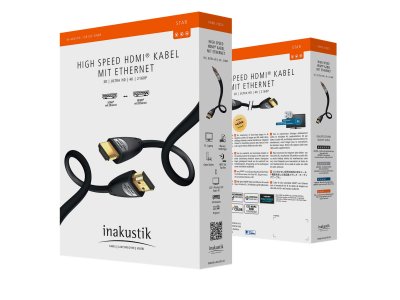 Кабель Inakustik Star HDMI, 7,5 m
